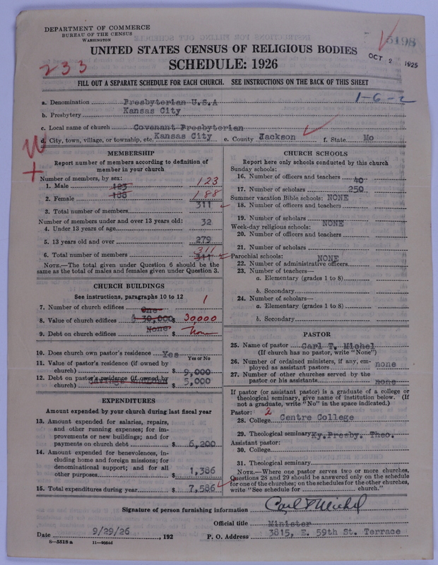 Scan of Presbyterian Church in the United States of America: 5198