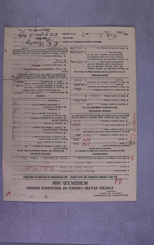 Scan of Synod of the Reformed Presbyterian Church of North America: 19