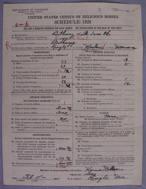 Scan of Lutheran Free Church: 32