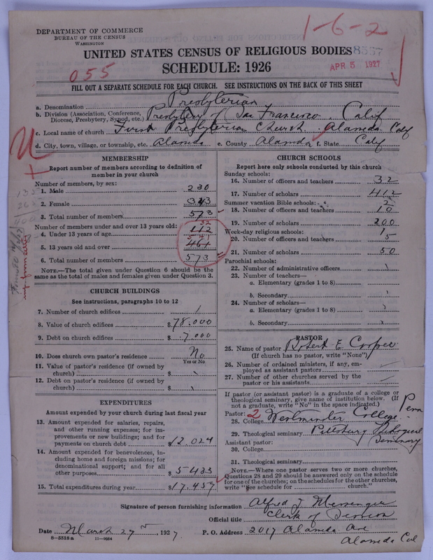 Scan of Presbyterian Church in the United States of America: 8567