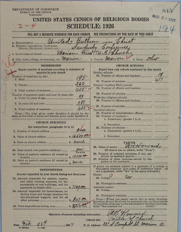 Scan of Church of the United Brethren in Christ: 845
