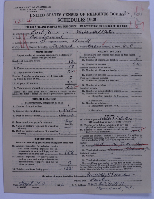 Scan of Presbyterian Church in the United States: 800