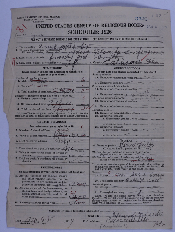 Scan of African Methodist Episcopal Church: 3329