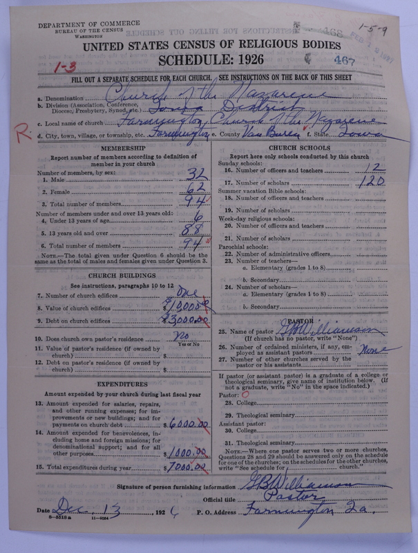 Scan of Church of the Nazarene: 467