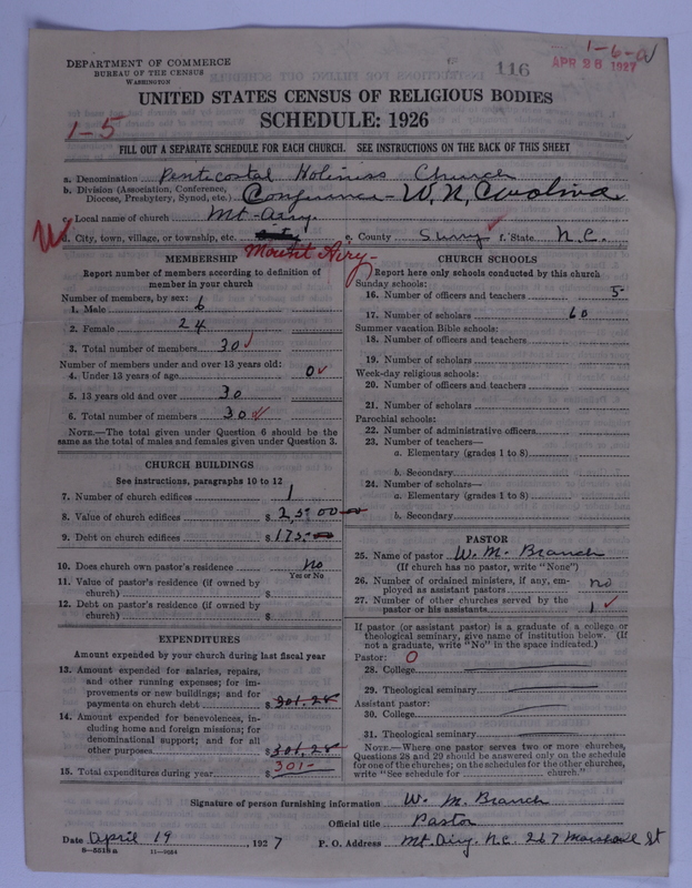 Scan of Pentecostal Holiness Church: 116