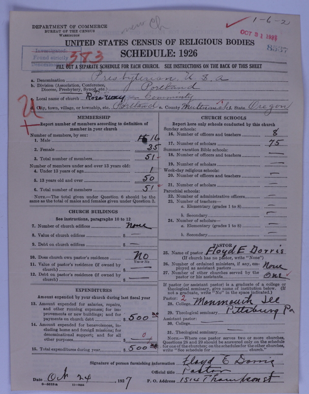 Scan of Presbyterian Church in the United States of America: 8537