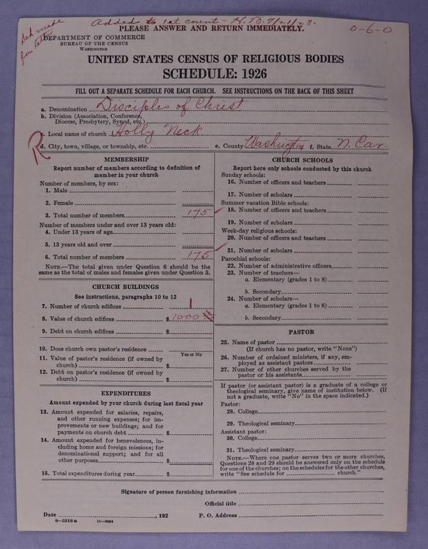 Scan of Disciples of Christ: