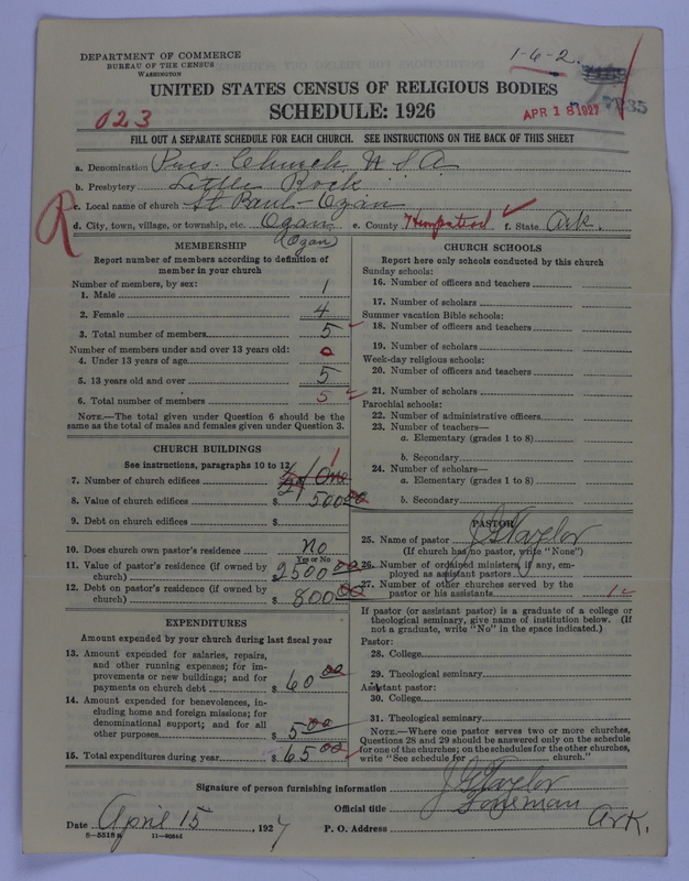 Scan of Presbyterian Church in the United States of America: 7235