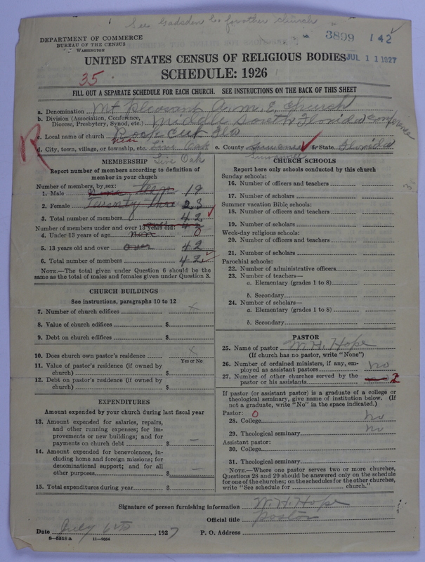 Scan of African Methodist Episcopal Church: 3899