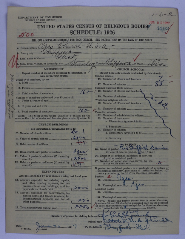 Scan of Presbyterian Church in the United States of America: 4192