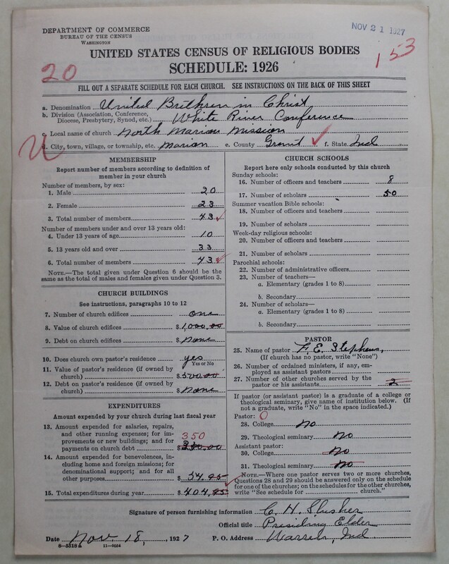 Scan of Church of the United Brethren in Christ (Old Constitution): 153