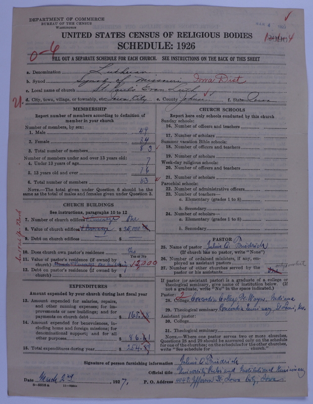 Scan of Evangelical Lutheran Synodical Conference of America: Evangelical Lutheran Synod of Missouri, Ohio, and Other States: 2090