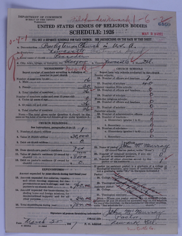 Scan of Presbyterian Church in the United States of America: 6160