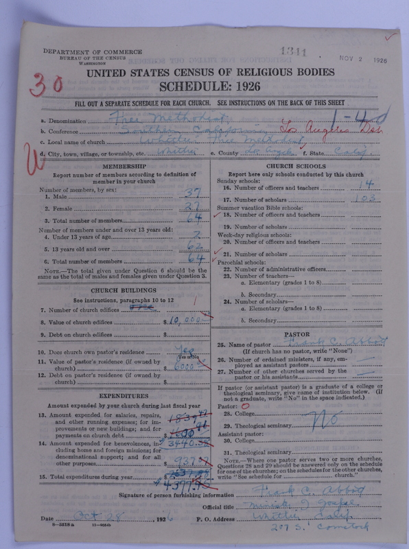 Scan of Free Methodist Church of North America: 1341
