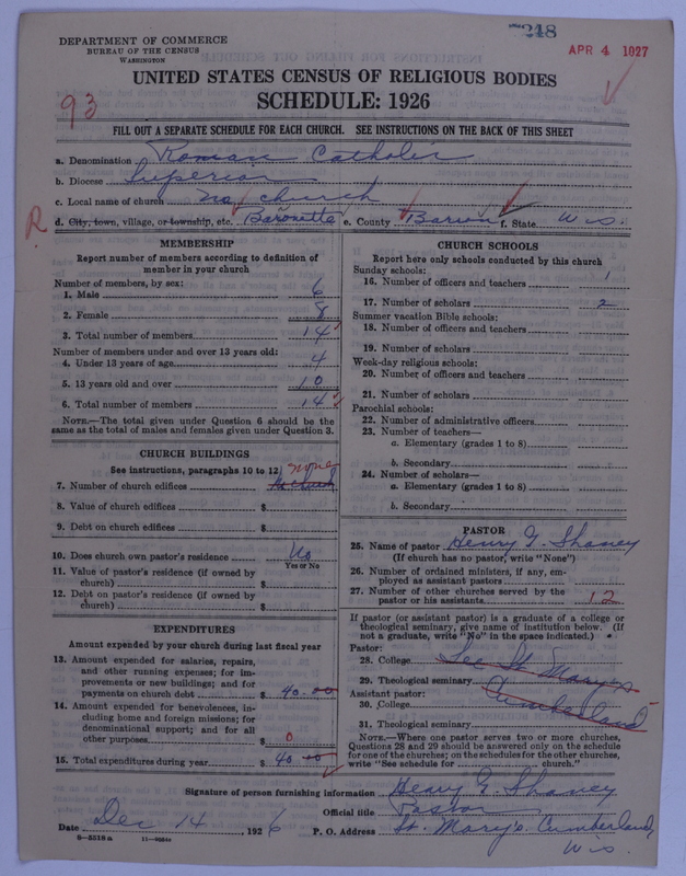 Scan of Roman Catholic Church: 7248