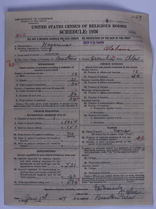 Scan of Church of the Nazarene: 806