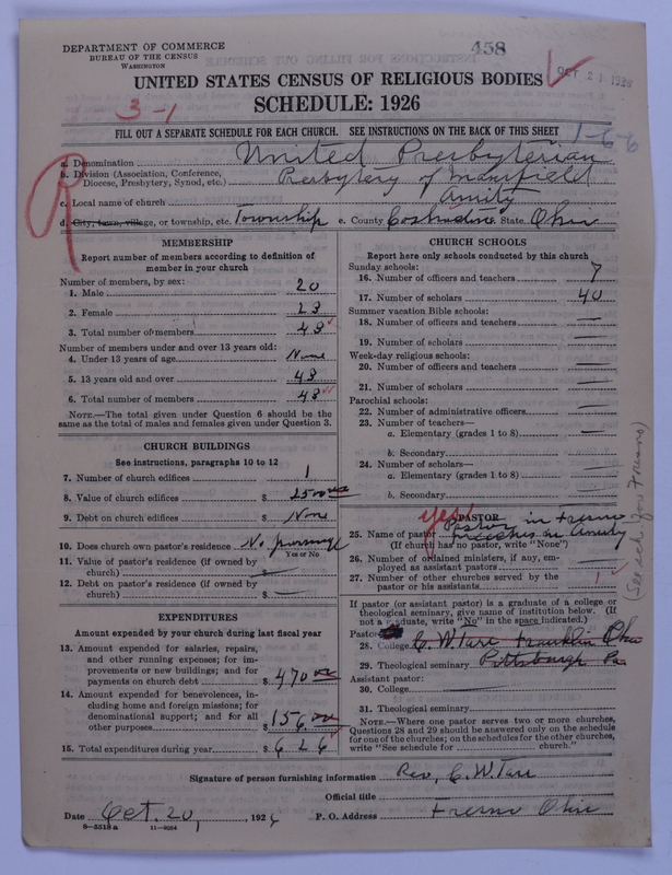Scan of United Presbyterian Church of North America: 458