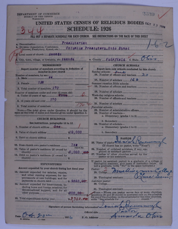 Scan of Presbyterian Church in the United States of America: 2639