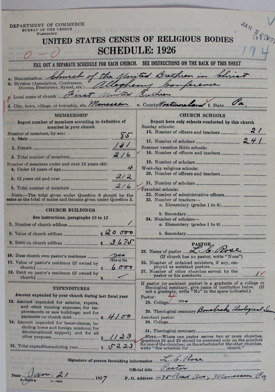 Scan of Church of the United Brethren in Christ: 515