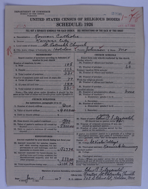 Scan of Roman Catholic Church: 2298