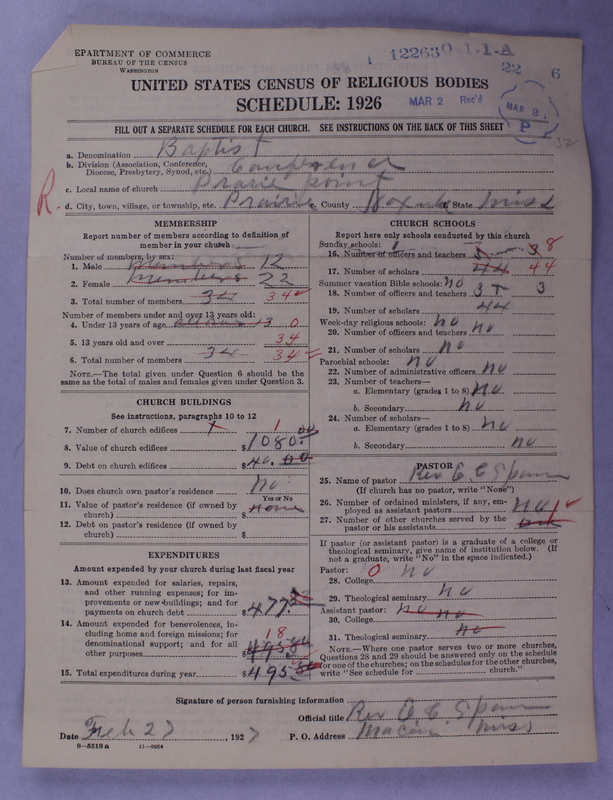 Scan of Negro Baptists: 12263
