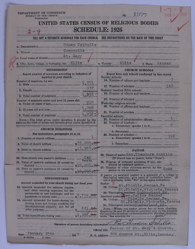 Scan of Roman Catholic Church: 1977