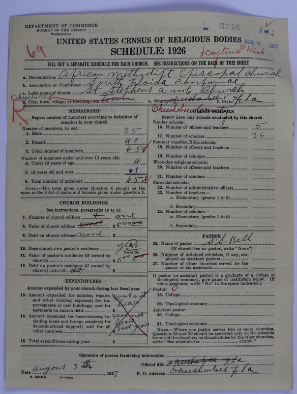 Scan of African Methodist Episcopal Church: 3748