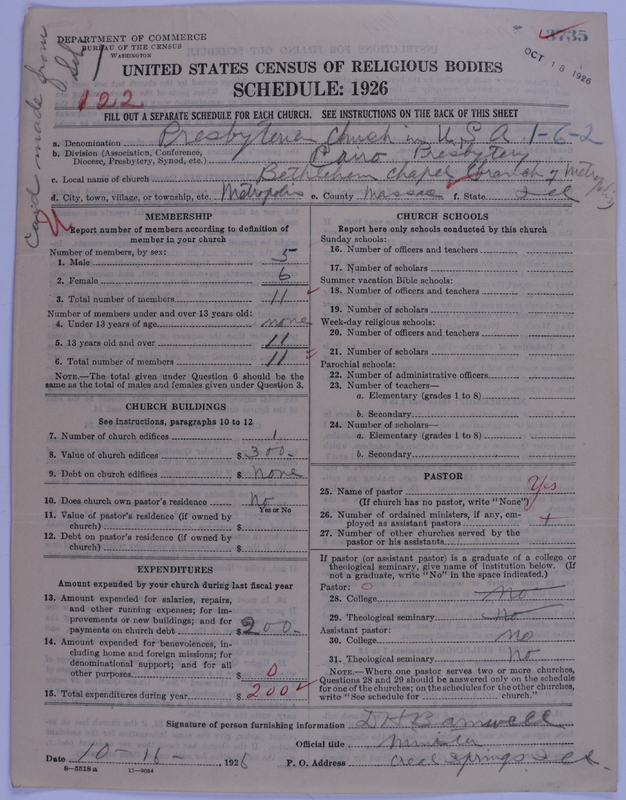 Scan of Presbyterian Church in the United States of America: 3735