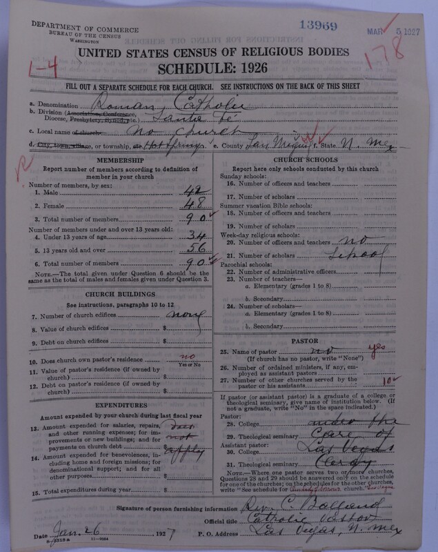 Scan of Roman Catholic Church: 13969