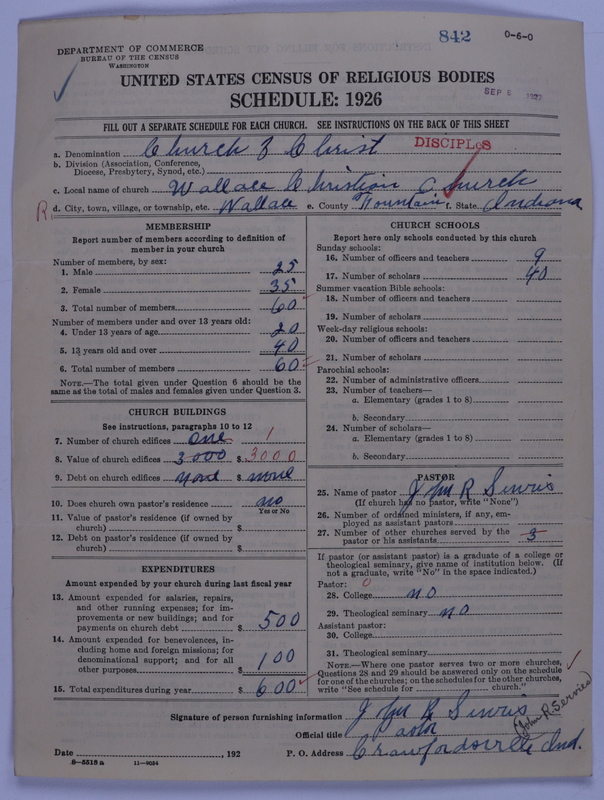 Scan of Disciples of Christ: 842