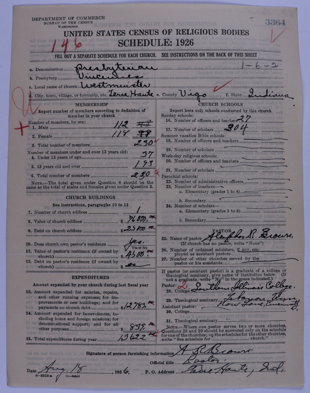 Scan of Presbyterian Church in the United States of America: 3364