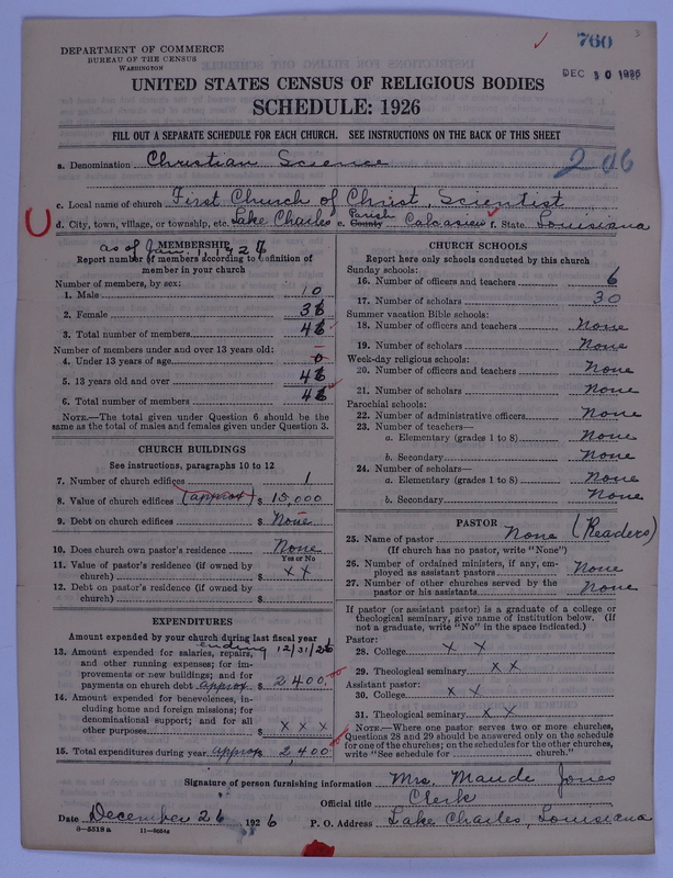 Scan of Church of Christ, Scientist: 760