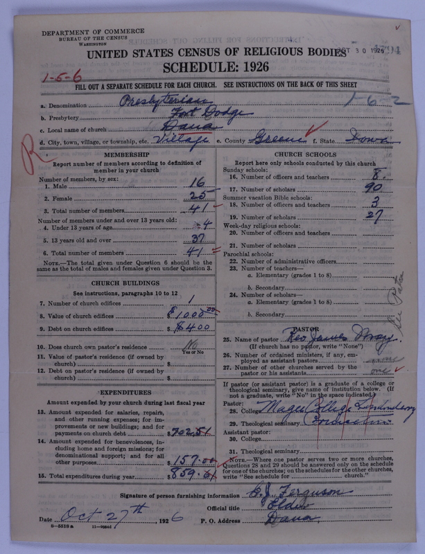 Scan of Presbyterian Church in the United States of America: 4794
