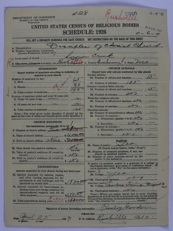 Scan of Disciples of Christ: 2510