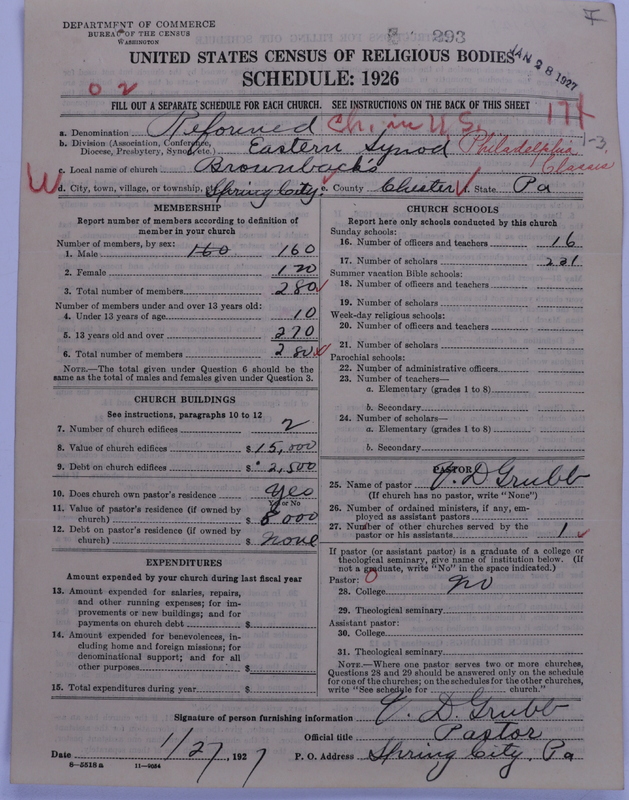 Scan of Reformed Church in the United States: 293