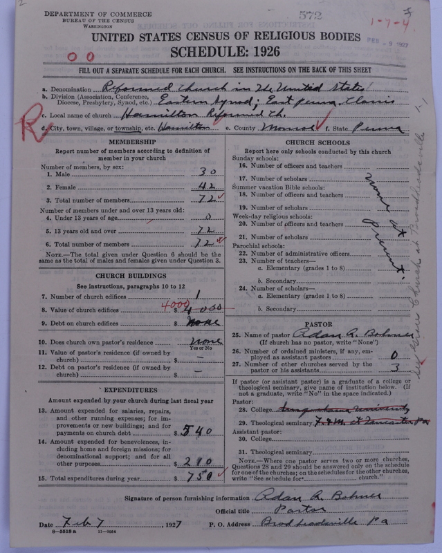 Scan of Reformed Church in the United States: 572