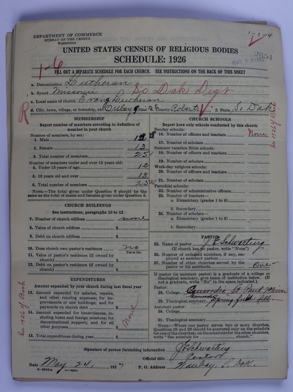 Scan of Evangelical Lutheran Synodical Conference of America: Evangelical Lutheran Synod of Missouri, Ohio, and Other States: 2654