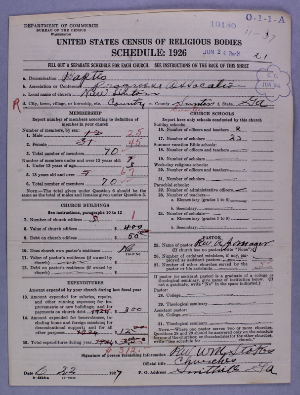 Scan of Negro Baptists: 10180