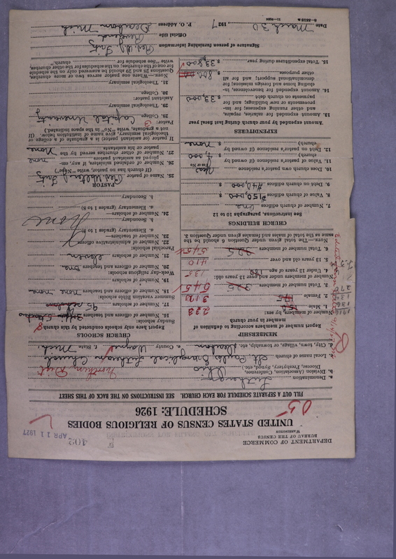 Scan of Synod of the Reformed Presbyterian Church of North America: 402
