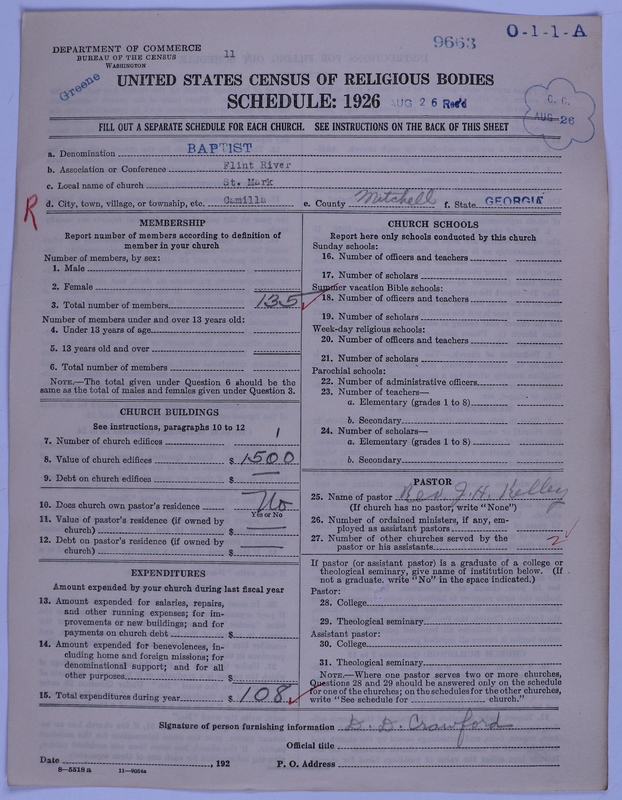 Scan of Negro Baptists: 9663
