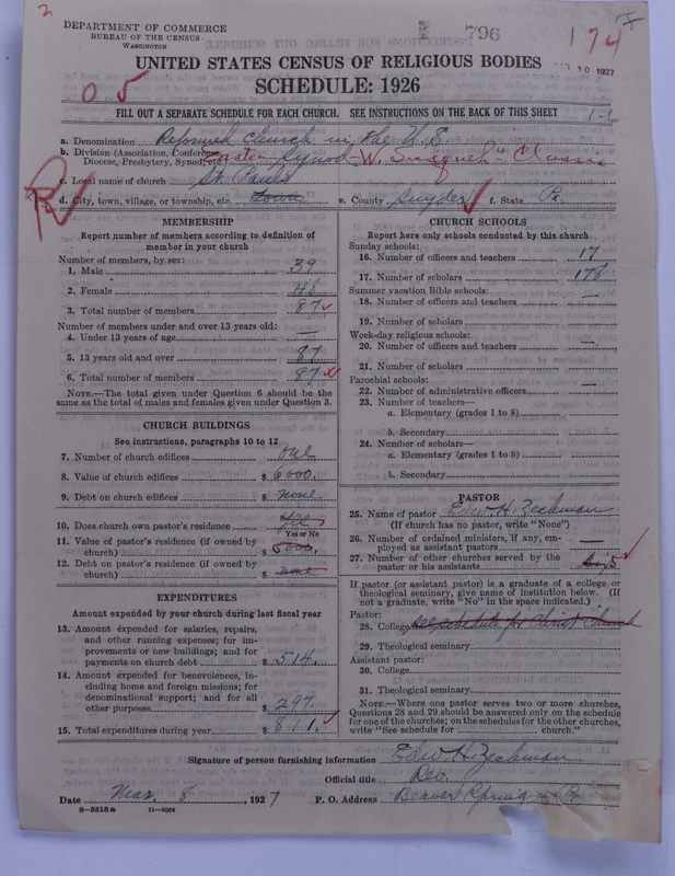 Scan of Reformed Church in the United States: 796