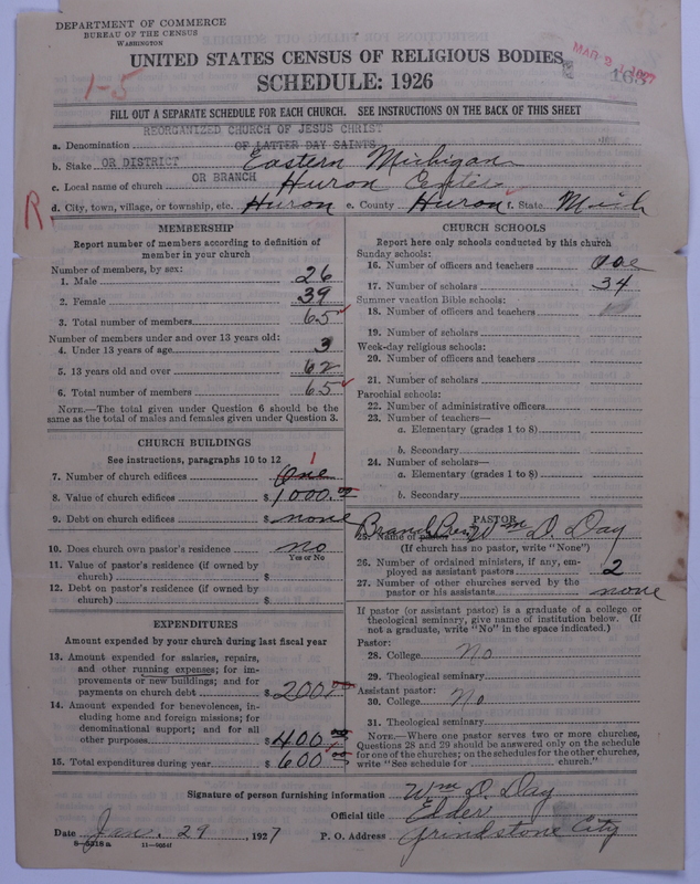 Scan of Reorganized Church of Jesus Christ of Latter Day Saints: 163