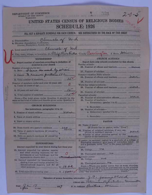 Scan of Church of God (Headquarters, Anderson, Ind.): 321