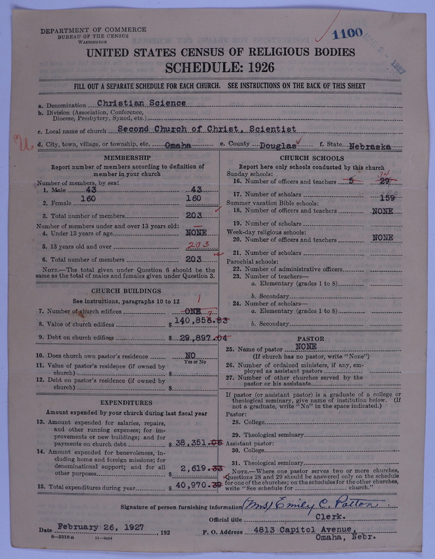 Scan of Church of Christ, Scientist: 1100