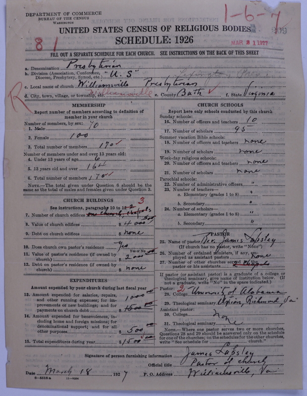 Scan of Presbyterian Church in the United States: 209