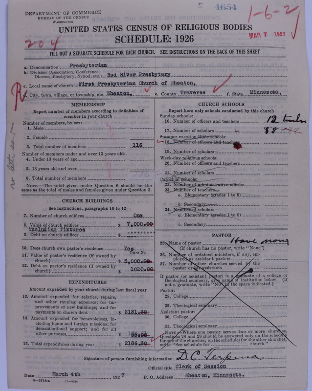 Scan of Presbyterian Church in the United States of America: 4654