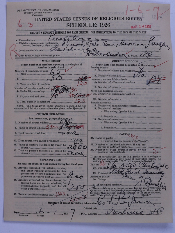 Scan of Presbyterian Church in the United States: 1378
