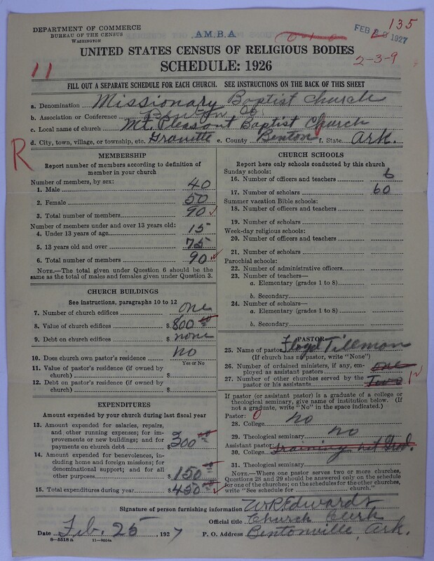 Scan of Landmark Baptist of America: 135
