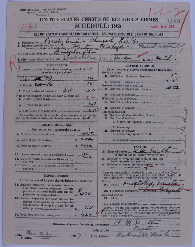Scan of Presbyterian Church in the United States of America: 4119