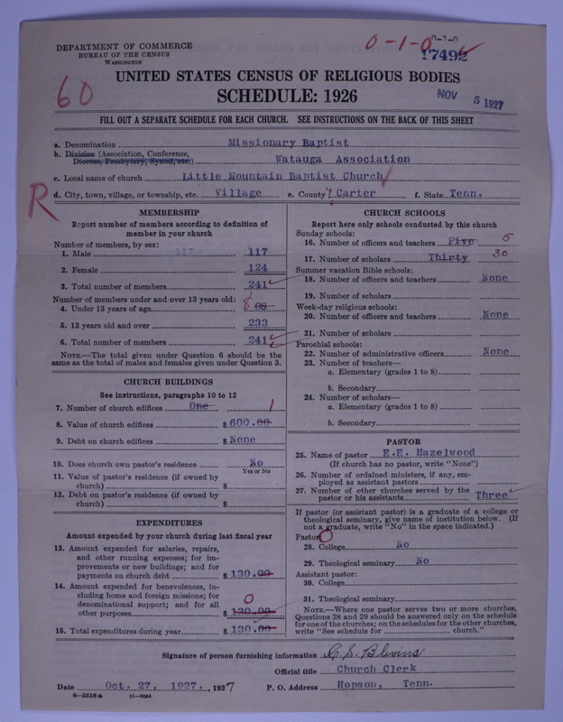 Scan of Southern Baptist Convention: 17492